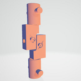 ASTM F2068 Fatigue test system of Femoral Prostheses Implants, Hip Implants Testing