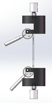 Self tightening Eccentric Roller Grip for Tensile Test