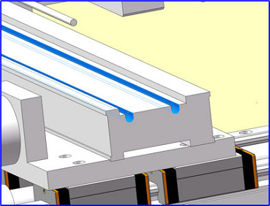 Acrylic sheet four-axis stretching machine, acrylic stretching machine