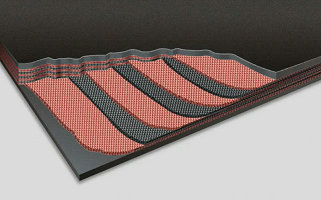 ISO 505 Tear propagation resistance test of textile conveyor belts