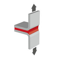 ISO 36 Rubber plastic peeling test of adhesion strength to textile fabrics