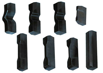 ISO 34-1 Tear strength test of rubber thermoplastic (Trouser, angle, crescent sample)
