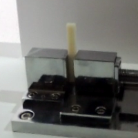 ISO 180 IZOD impact strength test for plastic, notched impact test