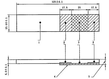 ISO 813 Adhesion Strength of Rubber to Rigid Substrates 90 Degree Peel Test