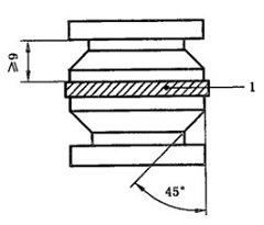 ISO 814 Two plate Method Tension for Rubber-to-Metal Adhesion Test