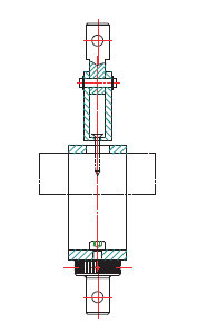 ASTM D1761 ISO 27528 Screw withdrawal fixture (Pull out)