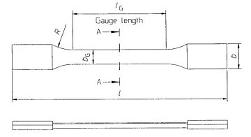 EN 1393 GRP pipes Initial longitudinal tensile test