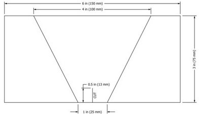 ASTM D6077 Leather Trapezoid Tear Strength Test